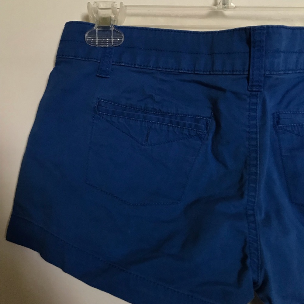 Blue shorts